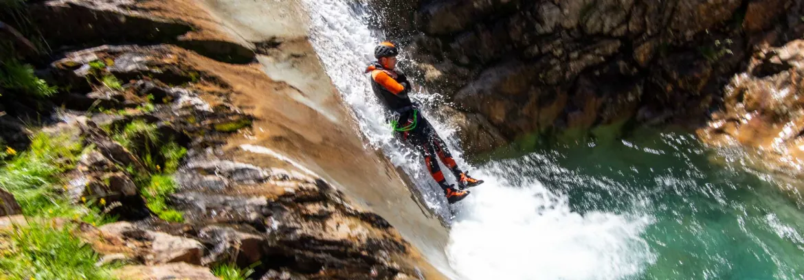 Canyon descent